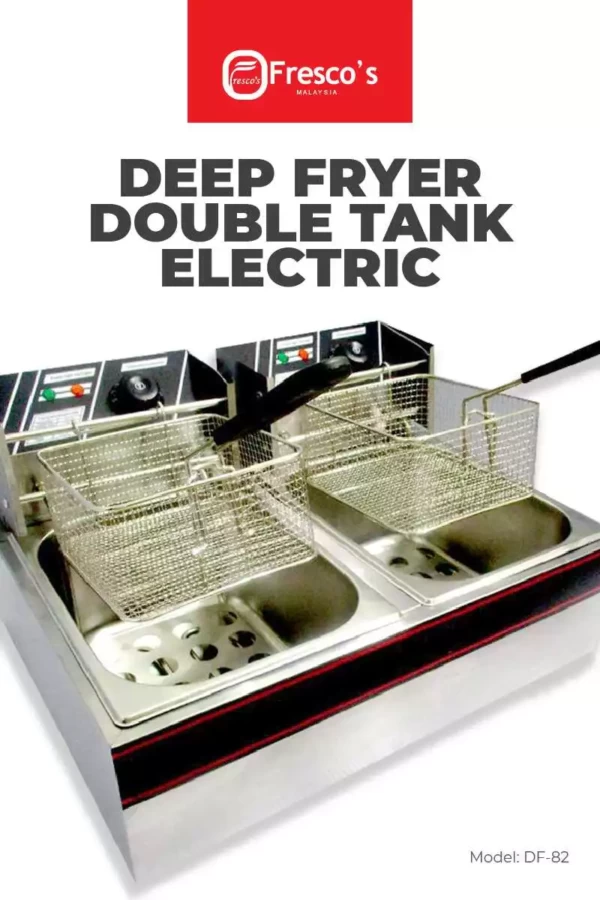 Deep Fryer Double Tank Electric-01