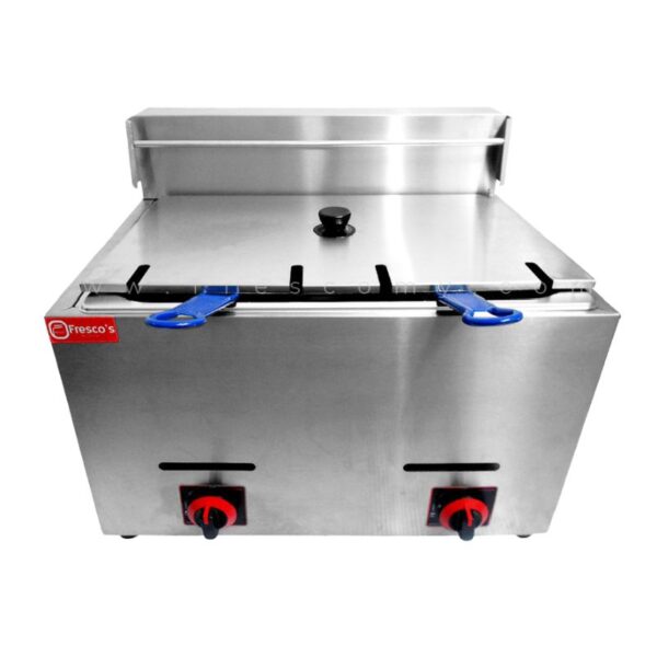 Deep Fryer 15L Gas Big Tank Double FR-73 - Image 3