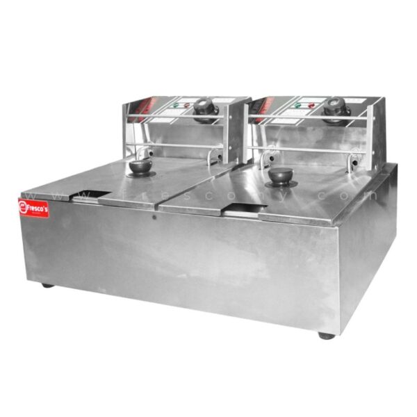 6L Deep Fryer Double Tank Machine Electric YF-82 - Image 4