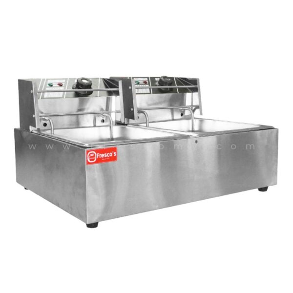 6L Deep Fryer Double Tank Machine Electric YF-82 - Image 3