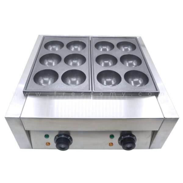 Takoyaki Bomb Machine Electric 2 Plate 80mm TK-51 - Image 4