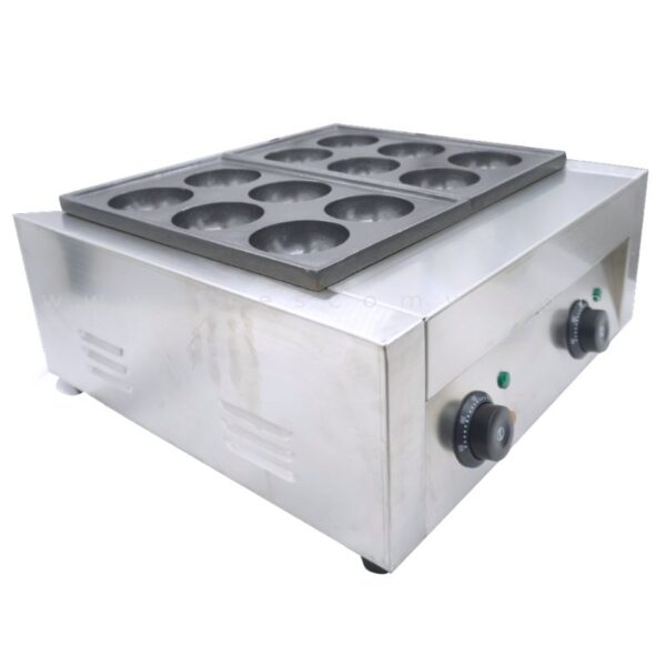 Takoyaki Bomb Machine Electric 2 Plate 80mm TK-51 - Image 3