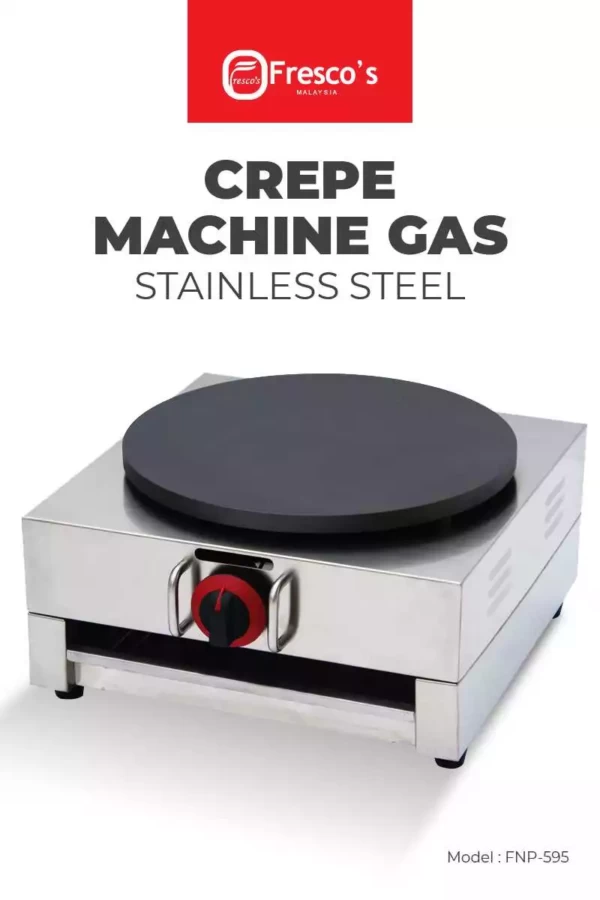 Crepe Machine Gas Stainless Steel-01