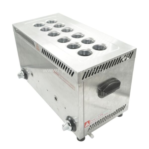 Egg Roll Sausage 12 Holes Sostel Gas Machine FC-12.R - Image 2