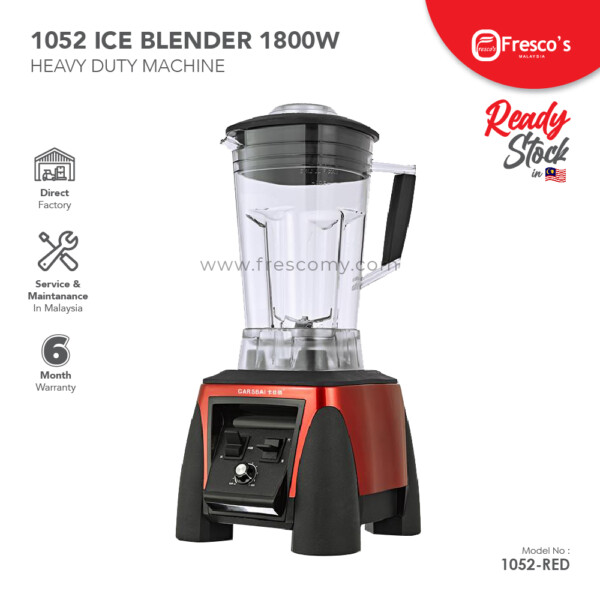 Fresco Ice Blender Heavy Duty 1052 Red