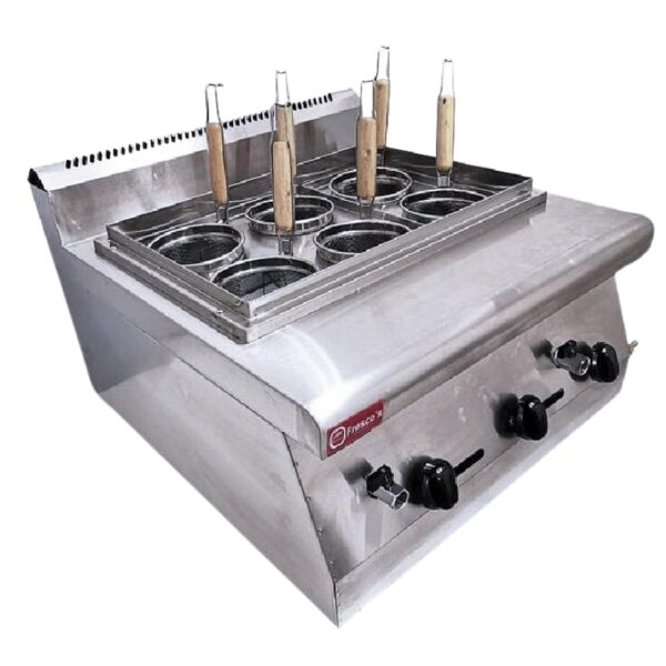 Pasta Noodle Boiler 6 Grids Gas Machine FGH676 - Image 2