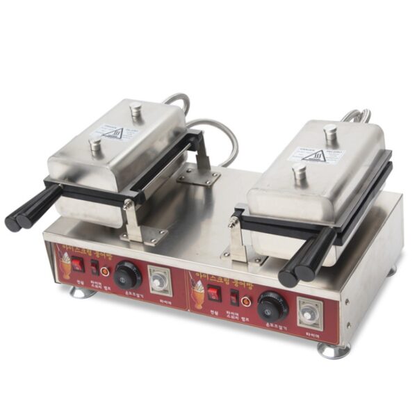 Waffle Bear Ice Cream Machine Electric FNP-903 - Image 4
