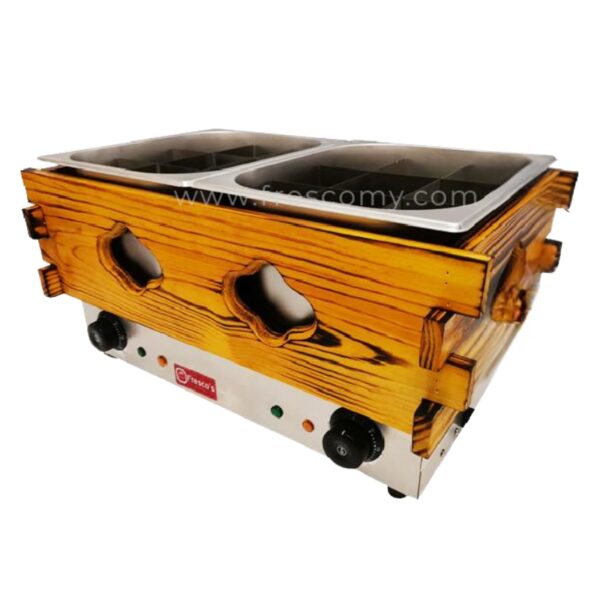 Oden 12 Grids Double Tank Luxury Electric Machine FRR-20 - Image 2