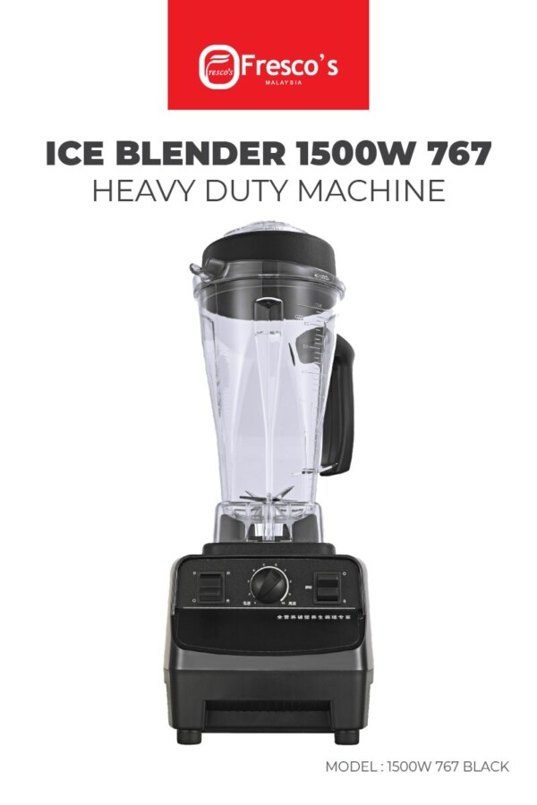 Fresco Ice Blender Heavy Duty 1500W 767 01