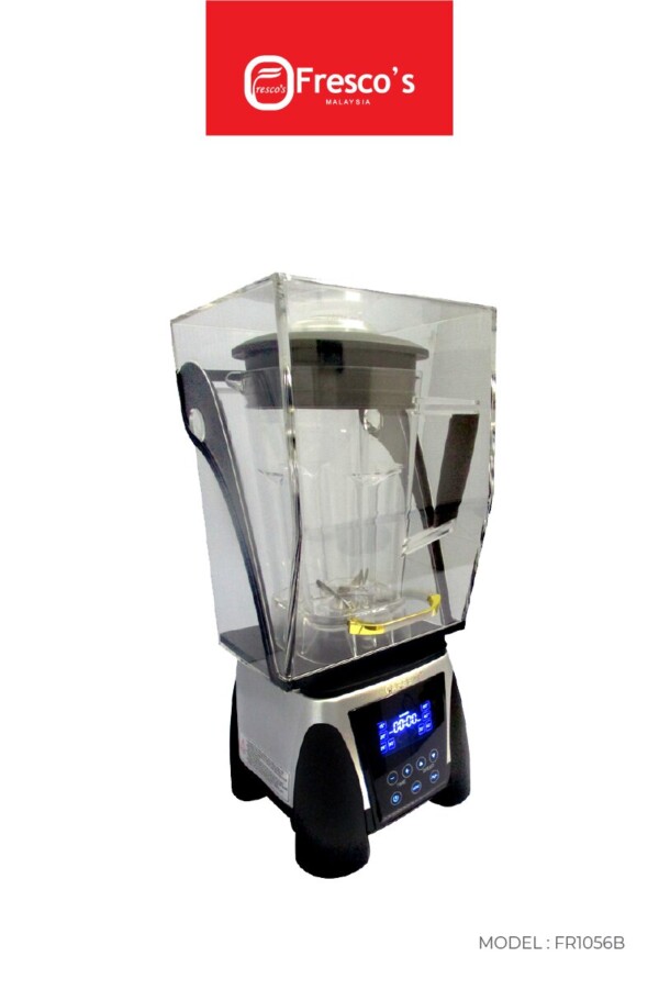 Ice Blender Machine Digital 1800W with Sound Insulation Cover 04