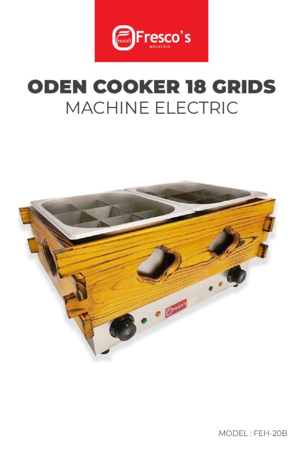 Oden_Noodle Machine Oden 18 Grids Double Tank Electric Machine 01