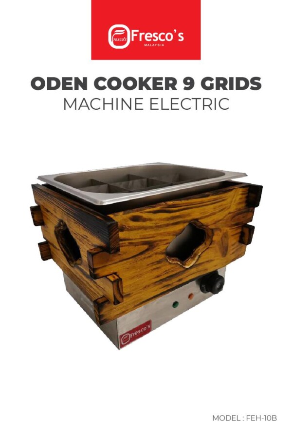 Oden _ Noodle Machine Oden 9 Grids FEH-10B Electric Machine 01