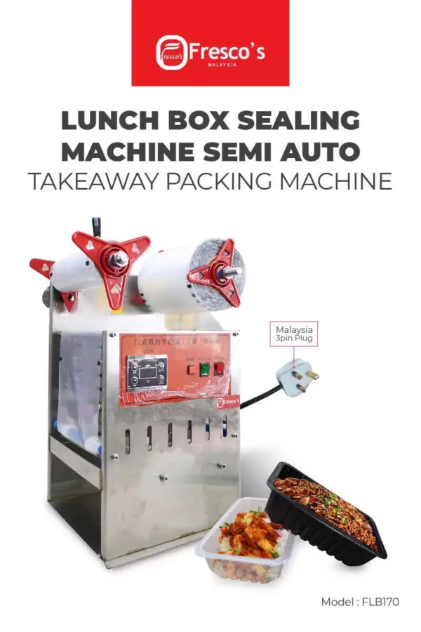 Packing Machine Lunch Box Sealing Machine Tray Sealer Semi Auto-01