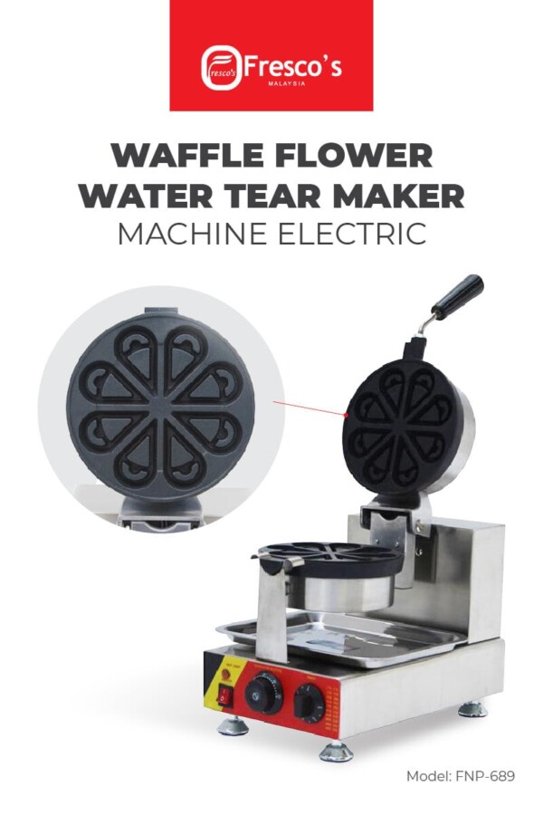 Waffle Flower Water Tear Maker Electric 01