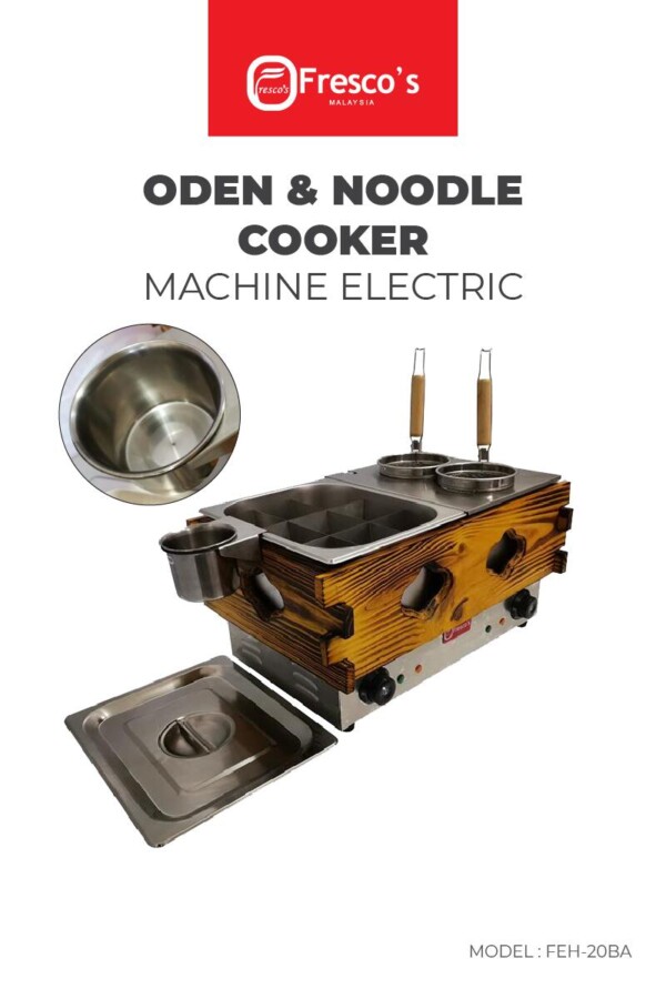 Oden _ Noodle Cooker FEH-20BA Electric Machine 01