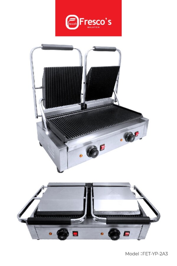 Panini Sandwich Maker Double 02
