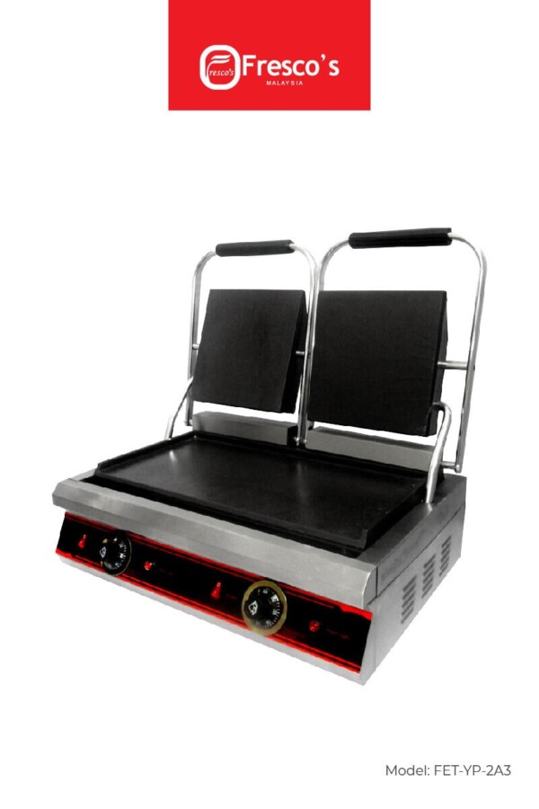Sandwich Machine Panini Sandwich Maker Flat Double 02
