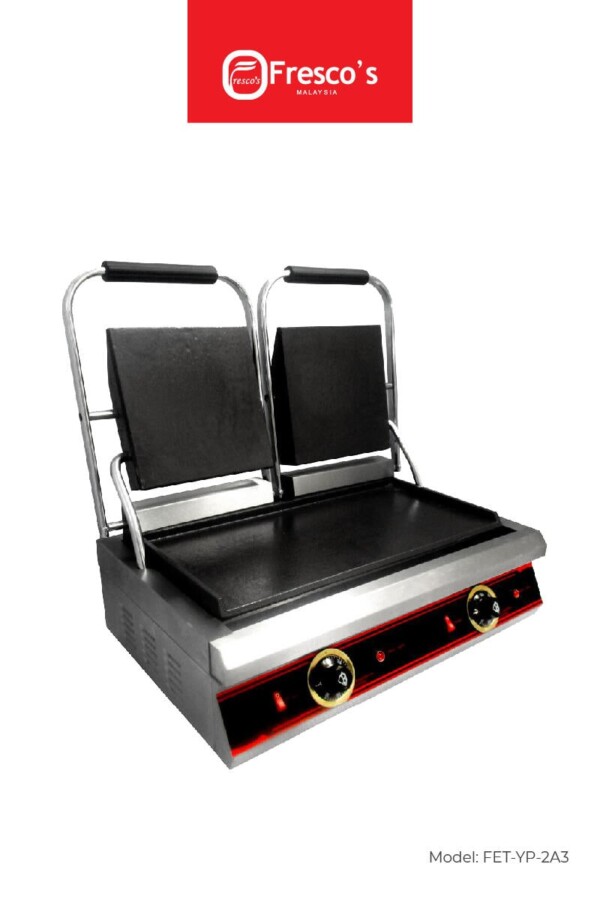 Sandwich Machine Panini Sandwich Maker Flat Double 03