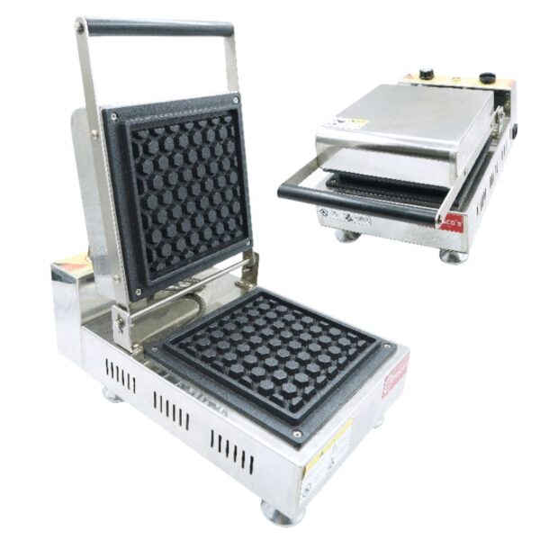 Honeycomb Waffle Maker Square FNP-95 - Image 2