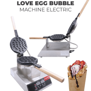 Love Egg Bubble Waffle Machine Electric