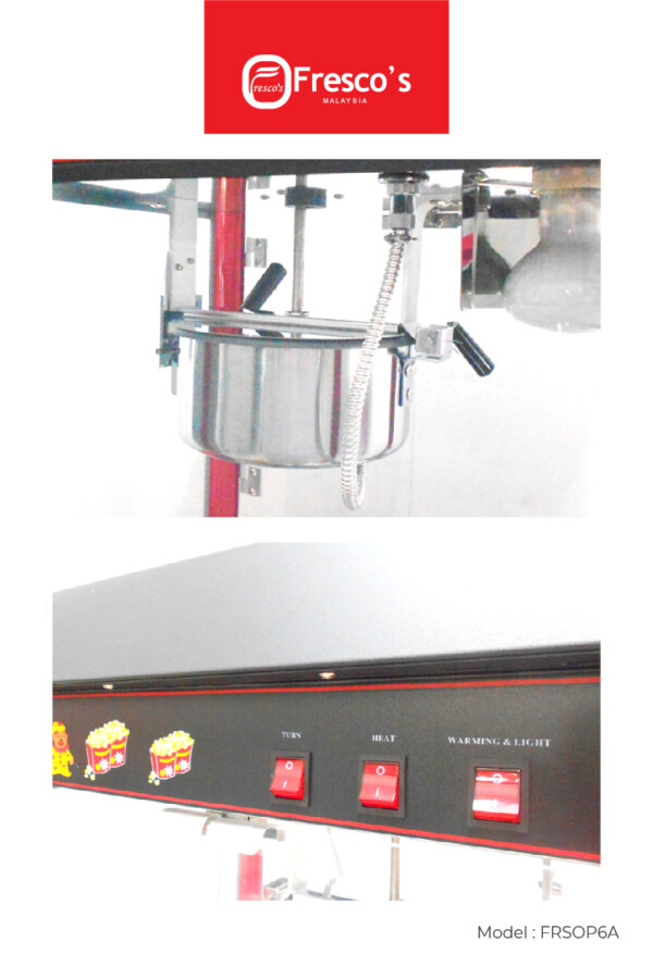 Luxury Popcorn Machine With Trolley