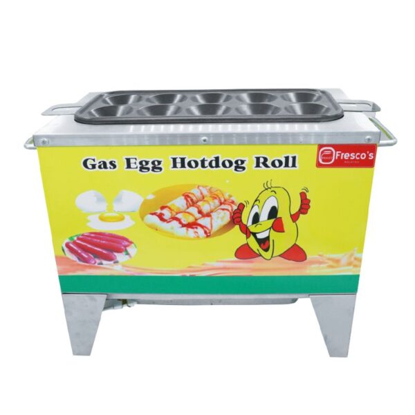 Egg Roll Sausage 10 Holes Machine Gas FC-10.R - Image 4