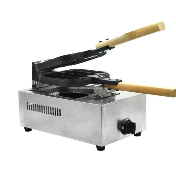 Waffle 4-Roll Sausage Hotdog Machine Gas FR-114R - Image 2