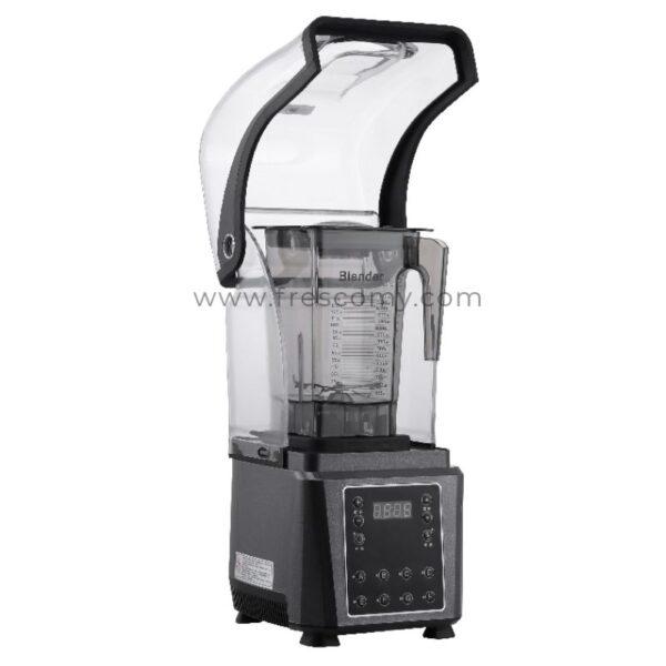 Ice Blender Machine Digital 1800w Sound Proof FR-3120B - Image 2