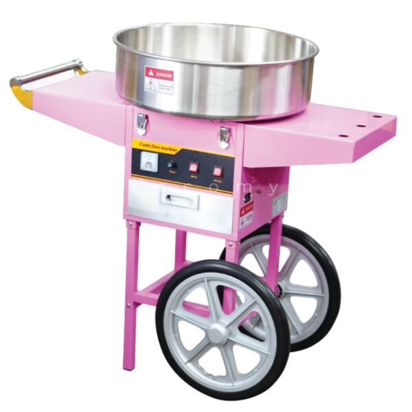 Candy Floss with Trolley Machine Electric SC-M03 - Image 2