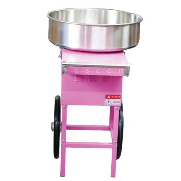 Candy Floss with Trolley Machine Electric SC-M03 - Image 3