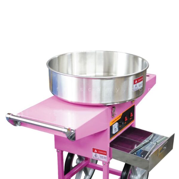 Candy Floss with Trolley Machine Electric SC-M03 - Image 5