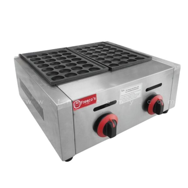 Takoyaki Gas Machine Double Plate 28 Holes FR-56.R TK-7