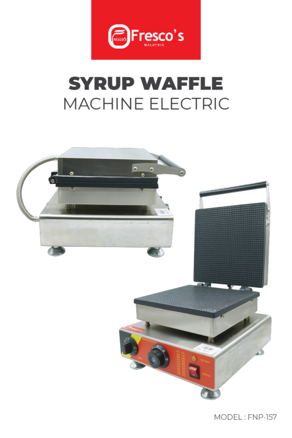 Syrup Waffle Machine Electric