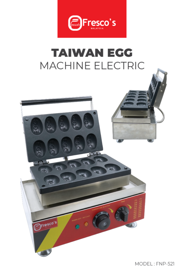 Taiwan Egg Waffle Machine Electric