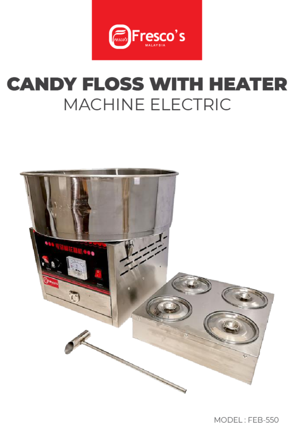 Candy Floss with Heater Controller Machine Electric