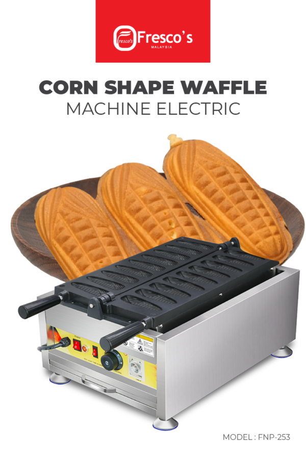 Corn Shape Waffle Machine Electric