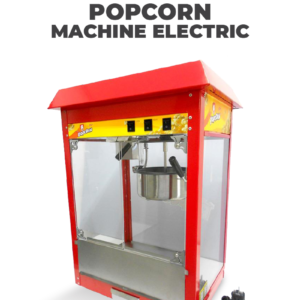 Popcorn Machine Electric Commercial with Roof Top