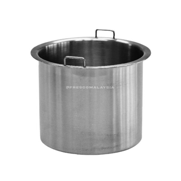 A Cheese Chocolate Sauce Warmer Melter Dispenser Pump Type with two side handles on a white background.