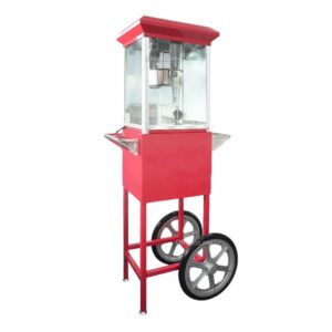 Popcorn Small Machine Electric with Wheel Trolley FET-POP6A-E